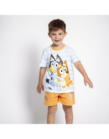 Pijama Infantil Bluey Azul claro