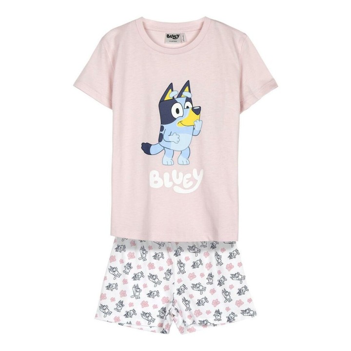 Nattøj Børns Bluey Pink