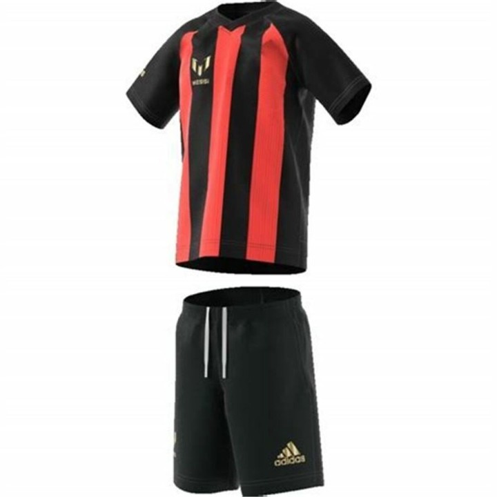 Completo Sportivo per Bambini Adidas Messi Rosso
