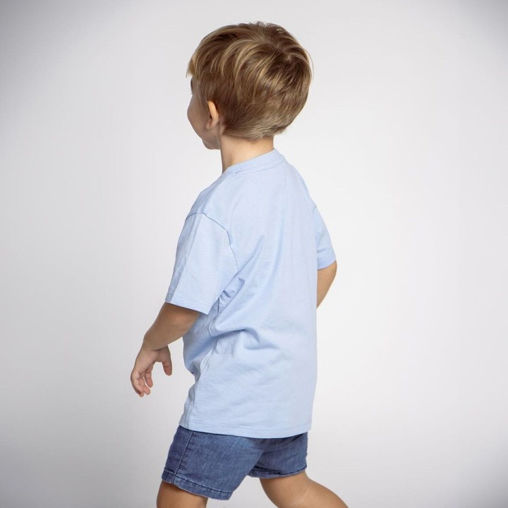 Børne Kortærmet T-shirt Bluey Lyseblå