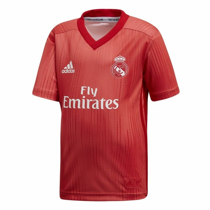 Completo Sportivo per Bambini Adidas Real Madrid 2018/2019 Rosso