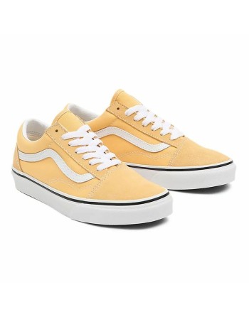 Kvinde Casual Sneakers Vans Old Skool  Gul