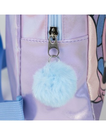 Casual Rygsæk Stitch Lilla 19 x 23 x 8 cm