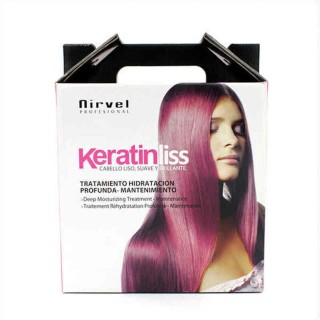 Glattende Hårbehandling Nirvel  Kit Keratinliss