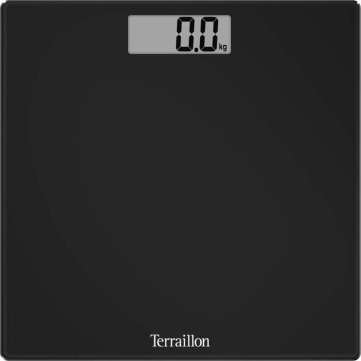 Bilancia Digitale da Bagno Terraillon Tsquare Nero 180 kg