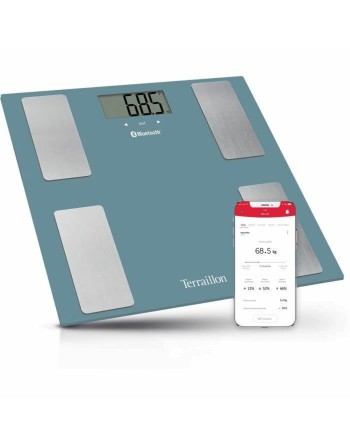 Báscula Inteligente Terraillon Smart Connect App Bluetooth 160 kg Azul