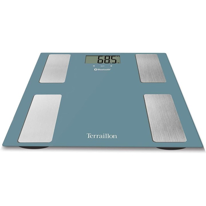 Bilancia intelligente Terraillon Smart Connect App Bluetooth 160 kg Azzurro