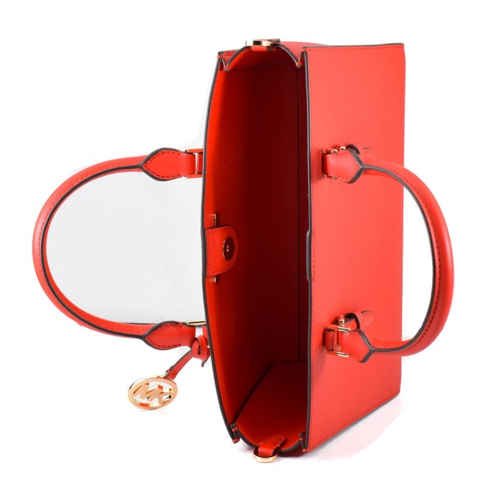 Bolso Mujer Michael Kors CHARLOTE Rojo 30 x 20 x 12 cm