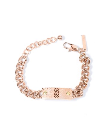 Armbånd til mænd Police PJ25590BSRG.03 20 cm