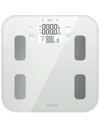 Balance Numérique de Salle de Bain Mx Onda MXPB2470 Gris