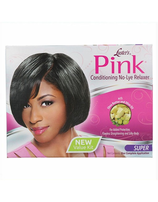 Après-shampooing Luster Pink Relaxer Kit Super