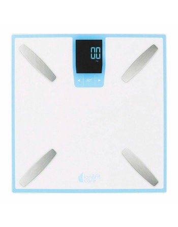 Báscula Inteligente LongFit Care Multifunción Blanco (2 Unidades)