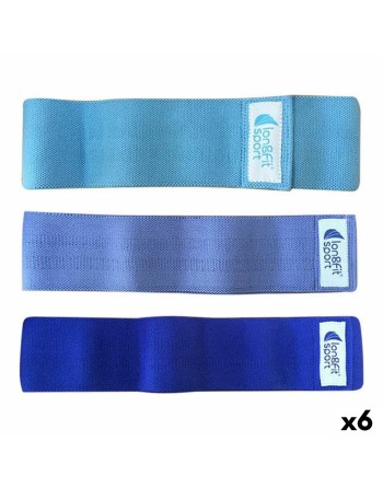 Elastic Resistance Bands LongFit Sport (3 Units) (6 Units)