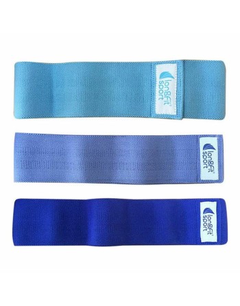 Elastiske modstandsbånd LongFit Sport (3 enheder) (6 enheder)