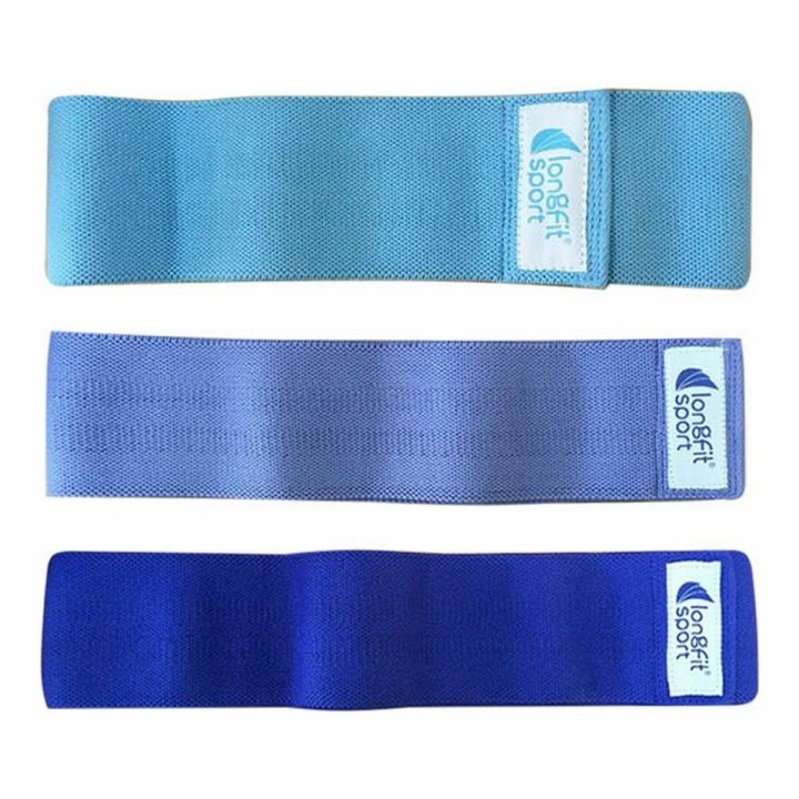 Fasce elastiche di resistenza LongFit Sport (3 Unità) (6 Unità)