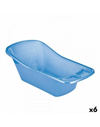 Bathtub Children's 80 x 43 x 30 cm Blue White (6 Units)