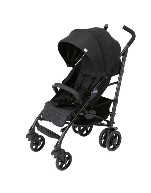 Klapvogn til baby Chicco Liteway Sort Jet Black