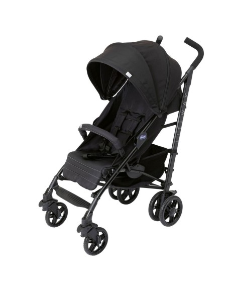Klapvogn til baby Chicco Liteway Sort Jet Black
