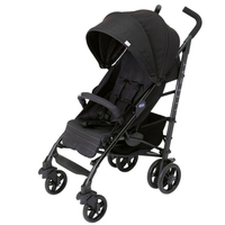 Klapvogn til baby Chicco Liteway Sort Jet Black