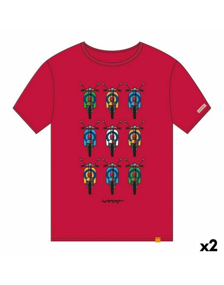 Short Sleeve T-Shirt Cállate la Boca   (2 Units) Motorbike