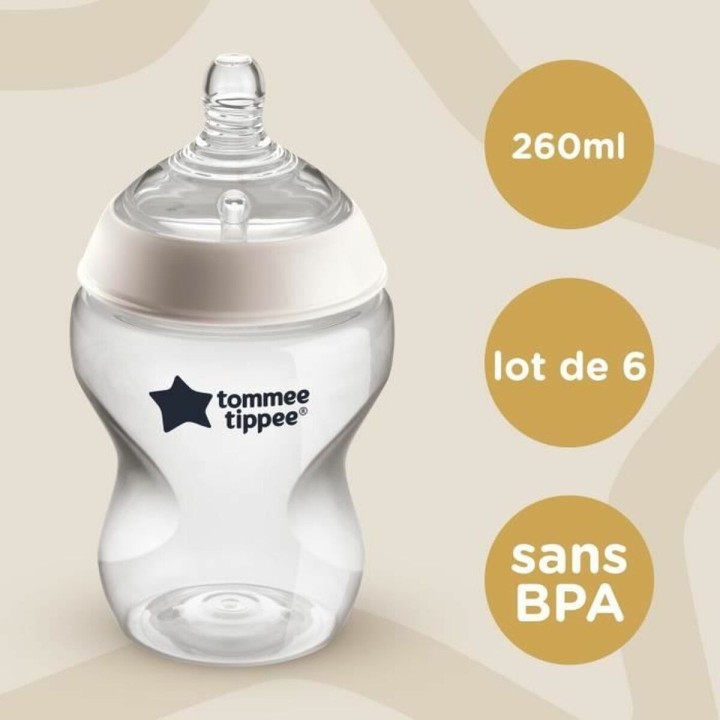 Set de biberones Tommee Tippee 260 ml