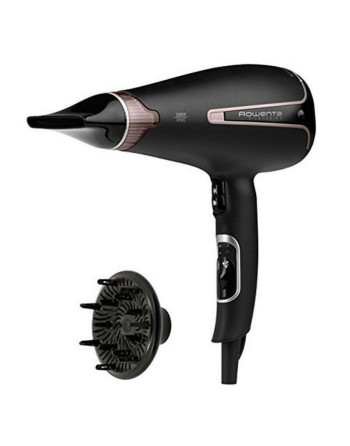Sèche-cheveux Rowenta CV7920 2300W AC Ultra Silent 2300 W Noir Noir / Or rose