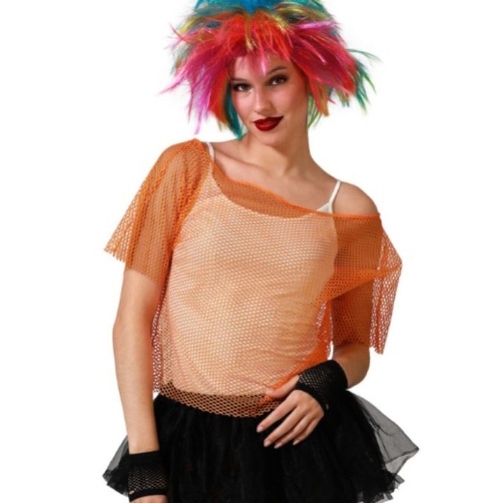 Kortærmet T-shirt til Kvinder rist Orange