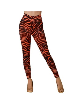Leggings Righe Arancio