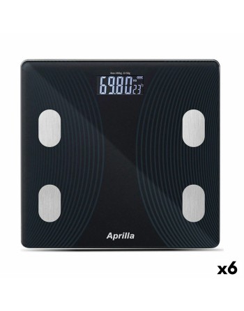 Bluetooth Digital Scale Aprilla 26 x 26 x 2 cm (6 Units)