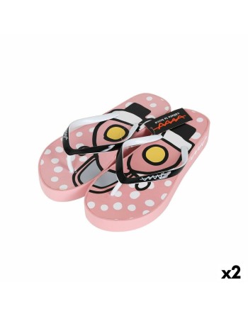 Chanclas Cállate la Boca Coche 39 Rosa (2 Unidades)