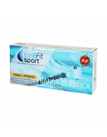 Fascia elastiche di resistenza LongFit Sport F2 Azzurro (4 Unità)