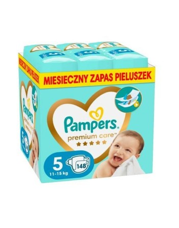 Einweg-Windeln Pampers 5 (148 Stück)