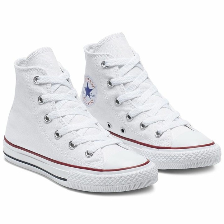 Scarpe da Tennis Casual Bambino Converse Chuck Taylor All Star Bianco