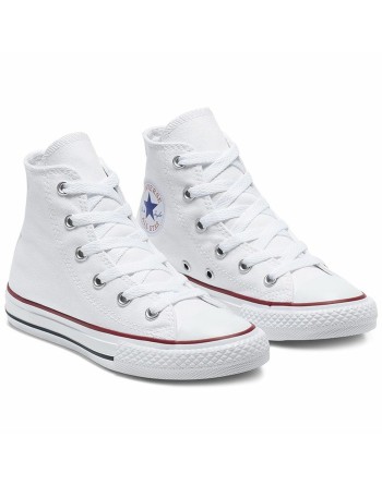 Scarpe da Tennis Casual Bambino Converse Chuck Taylor All Star Bianco