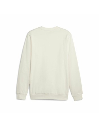 Men’s Sweatshirt without Hood Puma ESS+ Minimal Gold Cr Beige