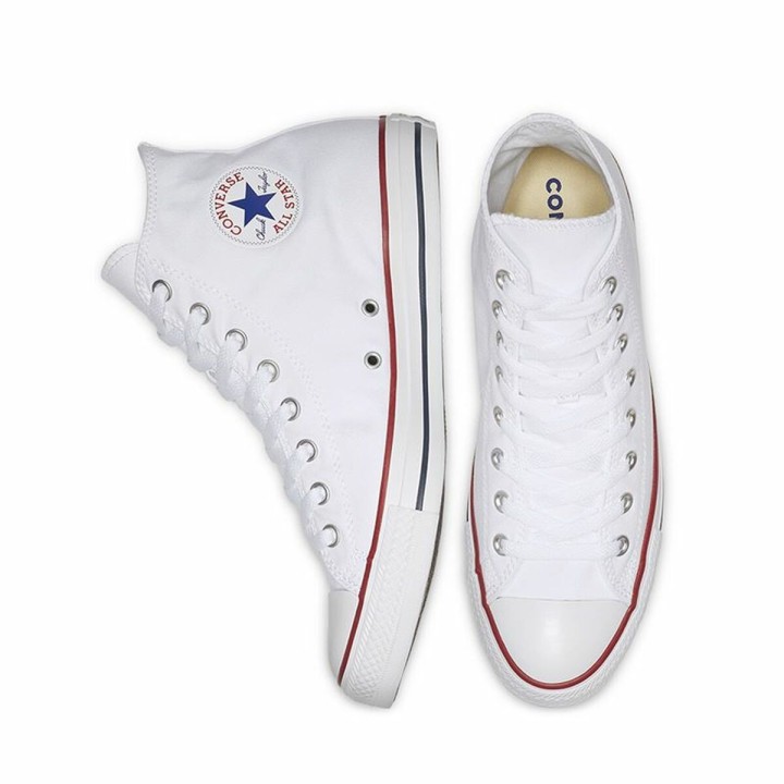 Kvinde Casual Sneakers Converse Chuck Taylor All Star High Top Hvid