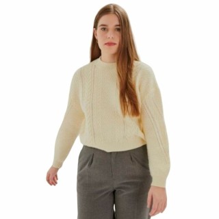 Trøje til Kvinder 24COLOURS Beige