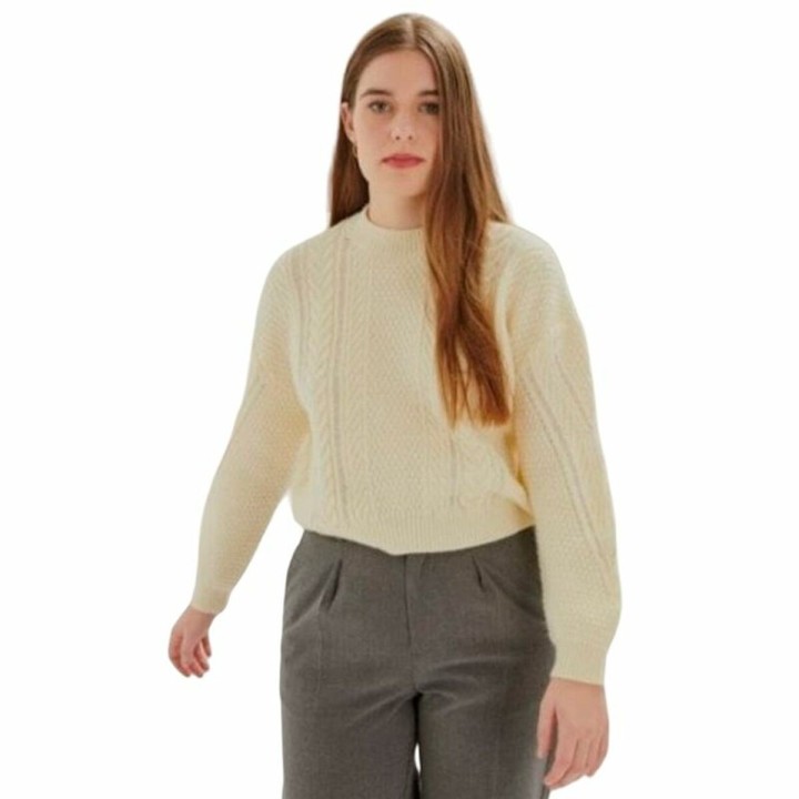 Trøje til Kvinder 24COLOURS Beige