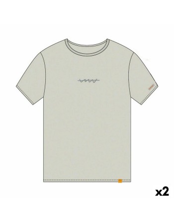 Short Sleeve T-Shirt Cállate la Boca Beige XL (2 Units)