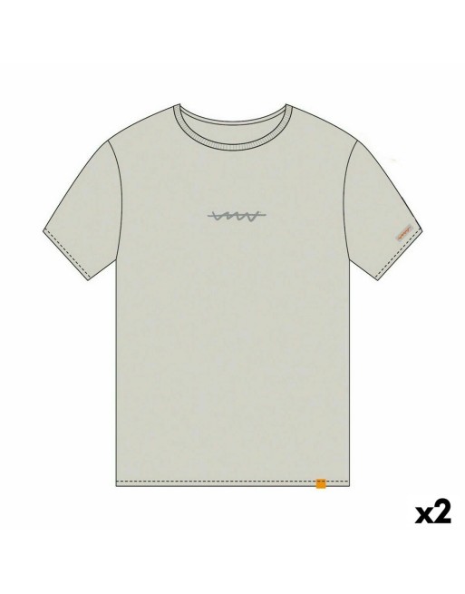 Short Sleeve T-Shirt Cállate la Boca Beige XL (2 Units)