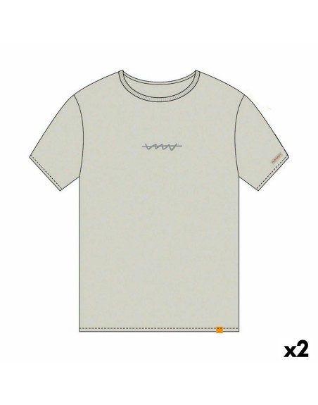 Short Sleeve T-Shirt Cállate la Boca Beige XL (2 Units)