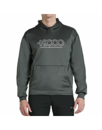 Herren Sweater mit Kapuze +8000 Rels Militärgrün