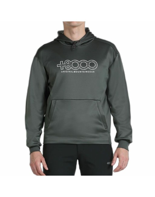 Sudadera con Capucha Hombre +8000 Rels Verde militar