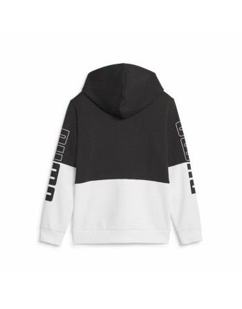 Sweat à capuche et fermeture éclair unisex Puma Noir