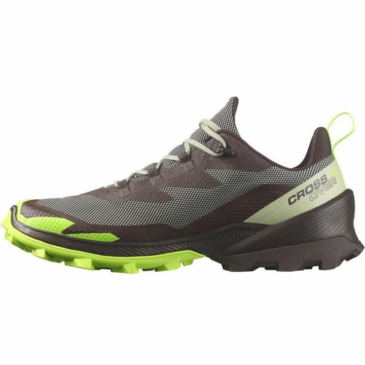 Herre sneakers Salomon Cross Over 2 Gore-Tex Limegrøn