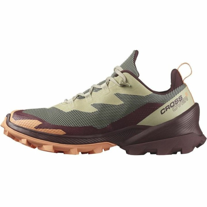 Scarpe Sportive da Donna Salomon Cross Over 2 Gore - Tex Giallo