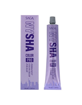 Permanent Dye Saga Nysha Color Pro Nº 5.00 (100 ml)