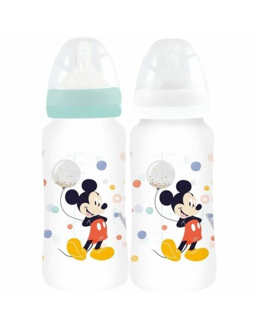 Lot de biberons ThermoBaby Mickey 360 ml
