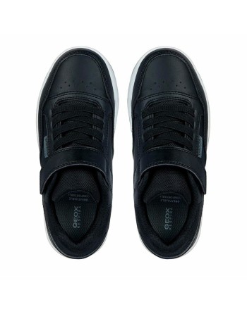 Zapatillas Casual Niño Geox Perth Negro