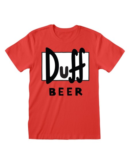 Maglia a Maniche Corte Unisex The Simpsons Duff